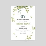NOV1Birthday invitations - Image 2